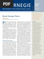 Download Russias Strategic Choices by Carnegie Endowment for International Peace SN13215498 doc pdf