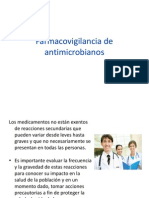 Farmacovigilancia de Antimicrobianos2013