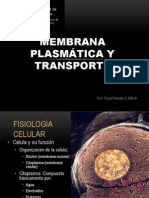 CLASE Membrana Plasmatica KINESIOLOGIA