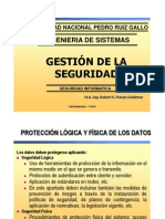 Clase 03 2011-i - Introduccion a La Gestion de La Seguridad