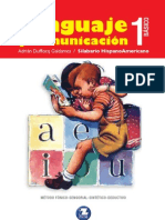 Lenguaje y Comunicación - 1 Básico Silabario Hispanoamericano