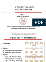 Fast Fourier Transform: VLSI Architectures: Vladimir Stojanović