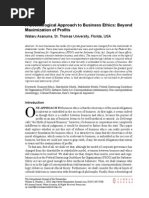 Download Deontological Approach to Business Ethics - Beyond Maximization of Profits by Saraniya Elengovan SN132172382 doc pdf