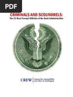 Download 25 Most Corrupt Officials in the Bush Administration by YourLeadersorg SN132173 doc pdf