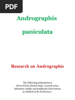 Download Andro G - Andrographis Paniculata - General Research 33 Slides by Aghnat Firasyan SN132177715 doc pdf