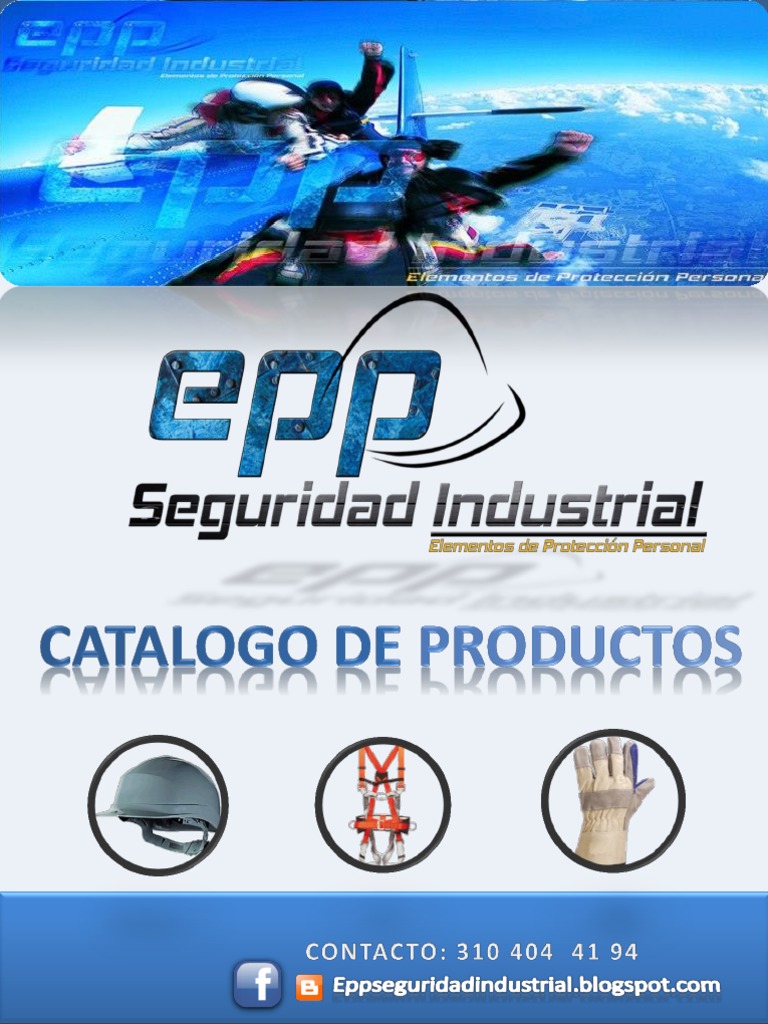 Catalogo de Productos Epp Seguridad Industrial PDF Lentes Guante