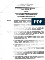 Perda No.3 Th 2008 Peenyelenggaraan Administrasi Kependudukan Dan Catatan Sipil1