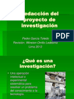 Proyecto de Investigación