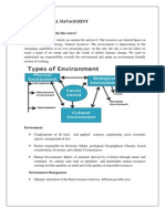 Environment Mangament Notes 1