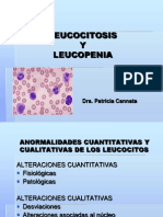 Leucocitosis y Leucopenia