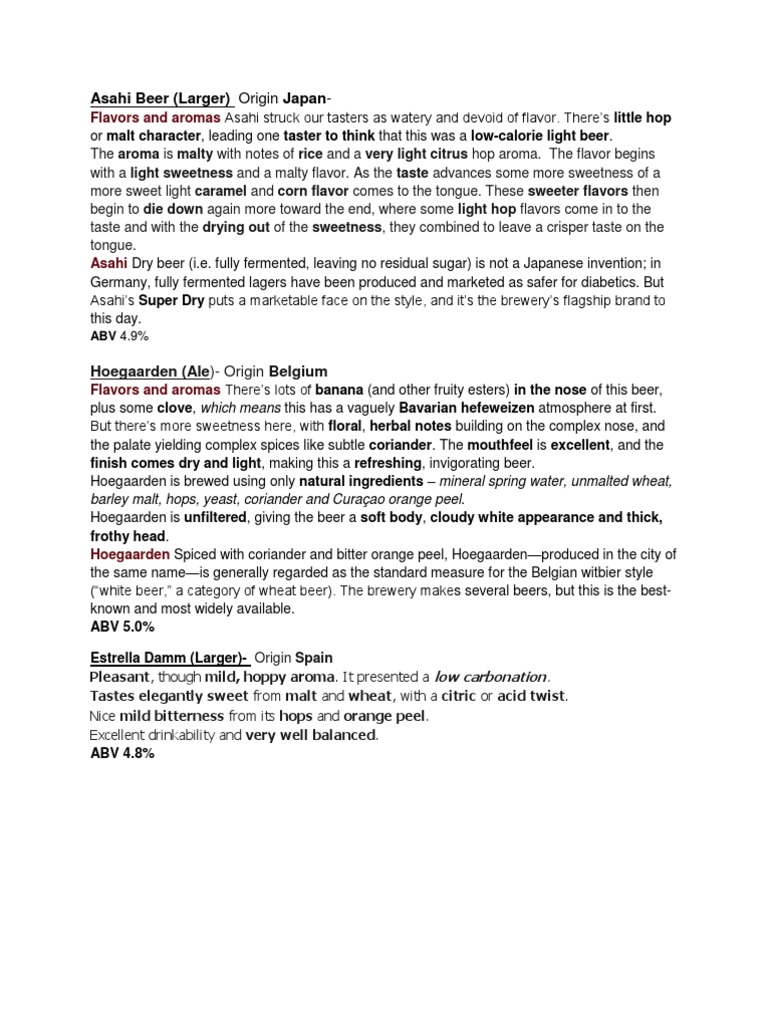 Asahi Beer Just Revealed the Secret Ingredient That Changed Everything