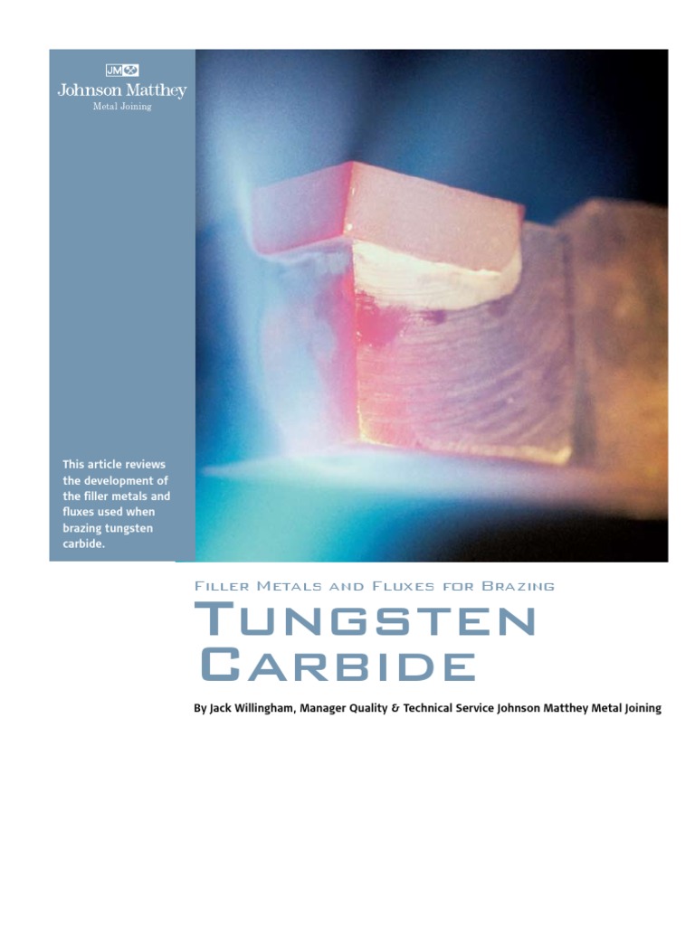 2747 Tungsten Carbide PDF Tungsten Fracture