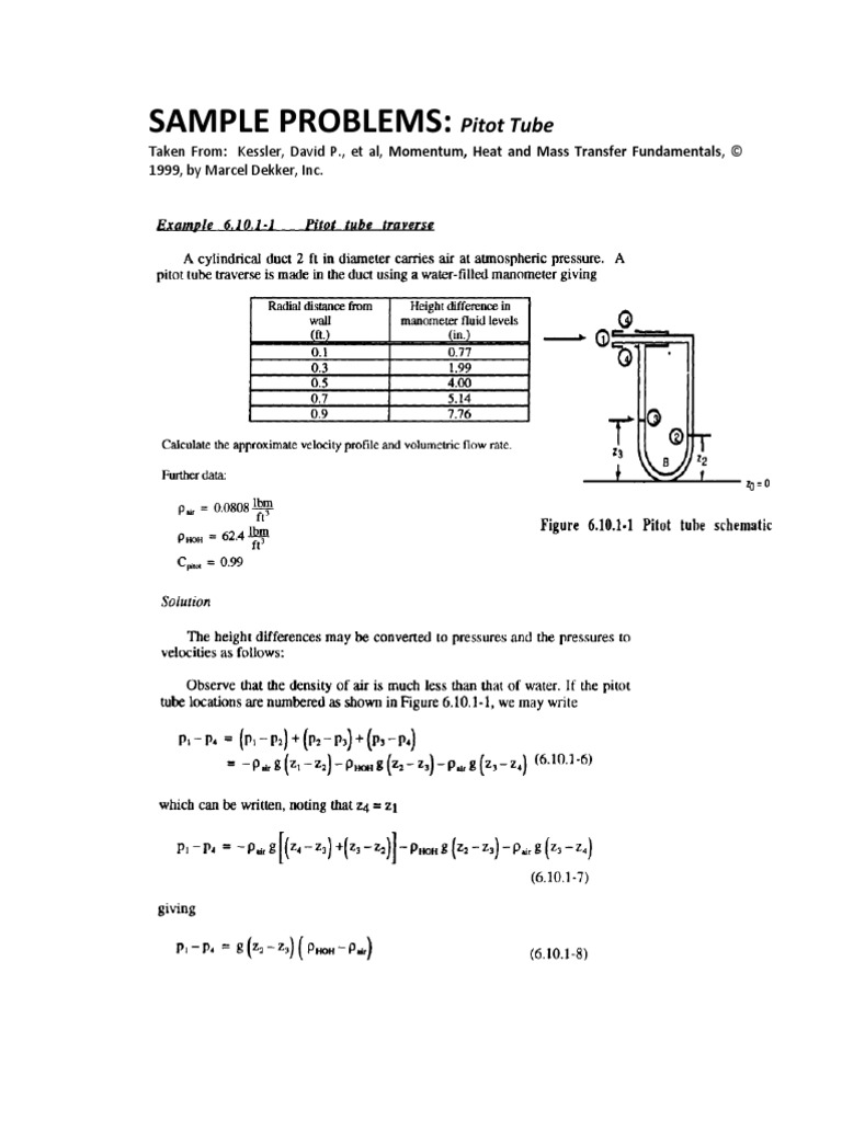 Flow Measurement Calculations | PDF