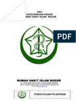 Download Pedoman Dan Kebijakan Keselamatan Pasien Rumah Sakit Islam Bogor by dewiwiyana1350 SN132188769 doc pdf