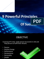 9 Powerful Principles of Success