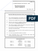 Electrical 2010 pgcet