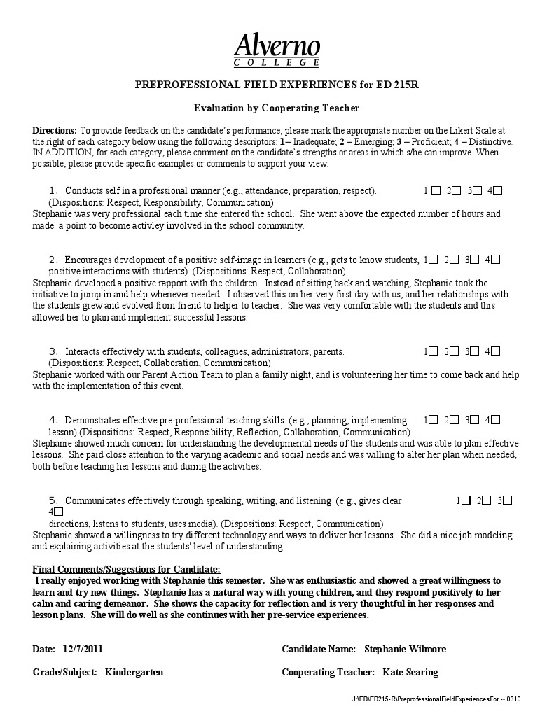 ED 215R Preprofessional Evaluation Report | PDF | Lesson Plan | Teachers