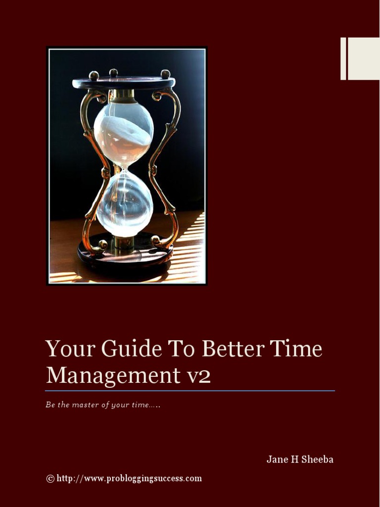Better Time Management v3 | PDF