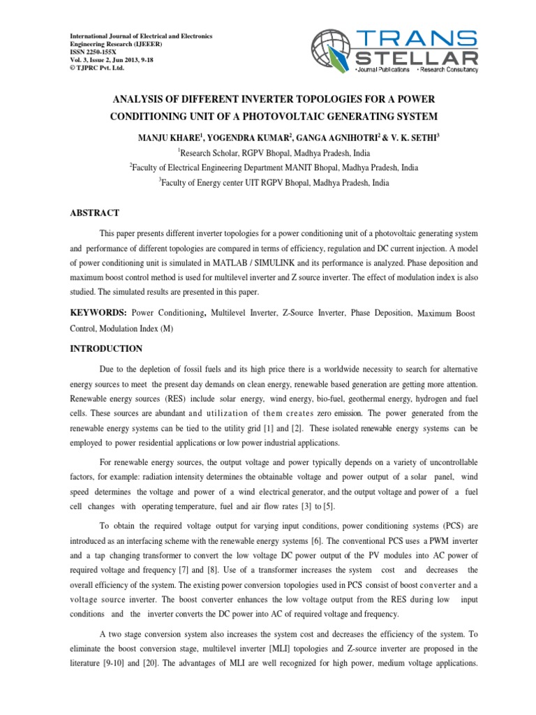 2.analysis of Different - Full | PDF | Power Inverter | Amplitude