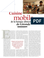 Eugénie Baccot: Friture Mag - March 2013 "Cuisine Mobile de La Banque Alimentaire de Gironde"