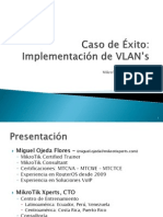 08 - Miguel - Caso de Exito Eimplementacion de Vlans