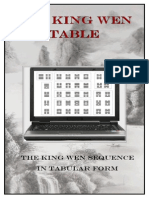 The King Wen Table of The I Ching