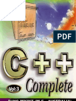 Aung Myint - C++ Complete - Vol. 3
