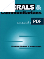 Stephen Mulhall, Adam Swift: Liberals and Communitarians