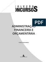 Administração Financeira E Orçamentária: Autor: Junior Ribeiro