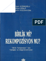 Demir-Ergun-Selcuk - Birlik Mi Rekompozisyon Mu - Orijinal Kapakli PDF