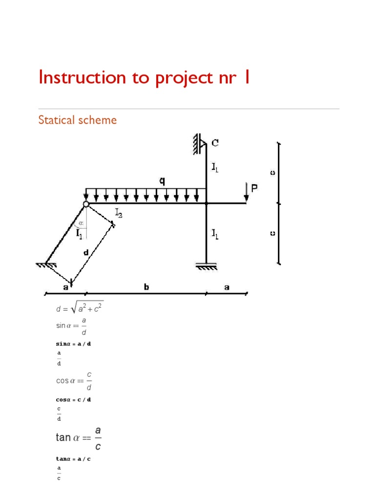 Project 1 Structural Analysis Guide | PDF | Teaching Methods ...
