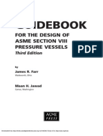 Guidebook: For The Design of Asme Section Viii Pressure Vessels