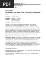 information in n tiers