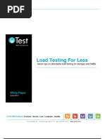 Utest Whitepaper Load Testing For Less