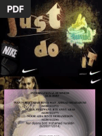 Download NIKE Presentation Slide Edit by AtiQah NOtyh SN132233731 doc pdf