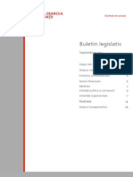 Buletin Legislativ Tuca Zbarcea Asociatii Septembrie 2011