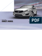 2012 Volvo S60 Owners Manual