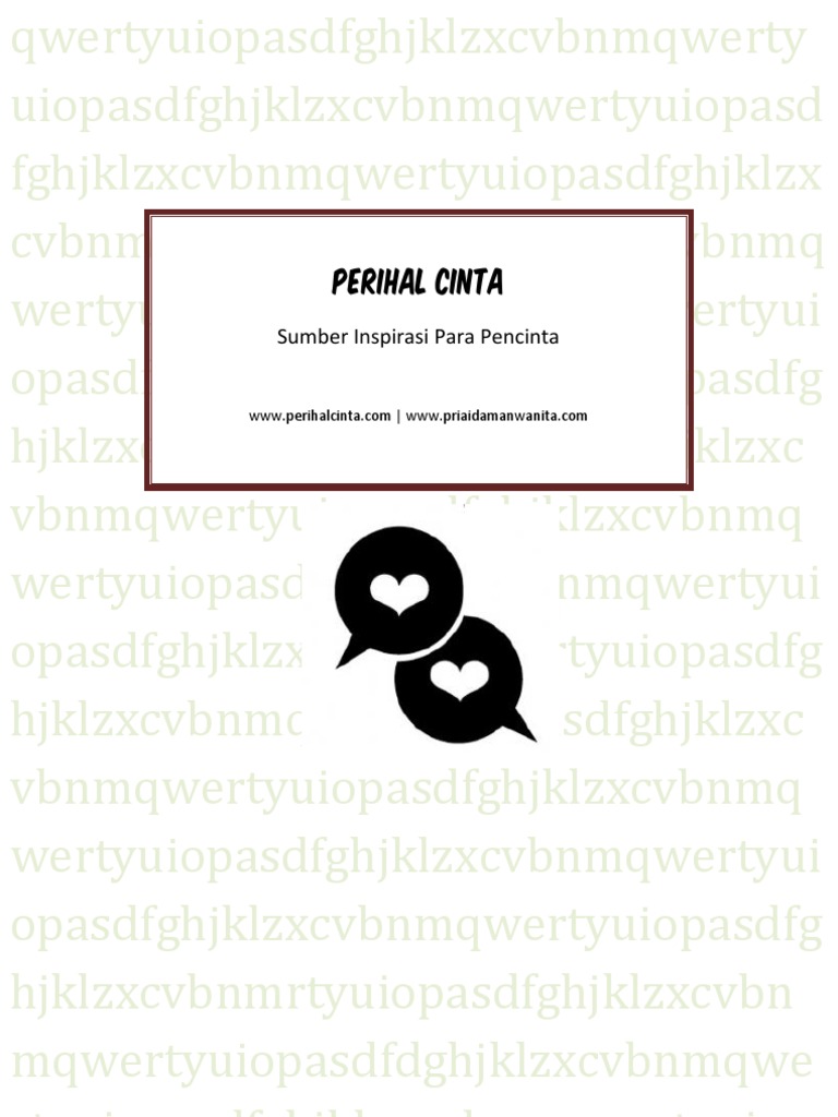 Perihal Cinta Perihal Cinta