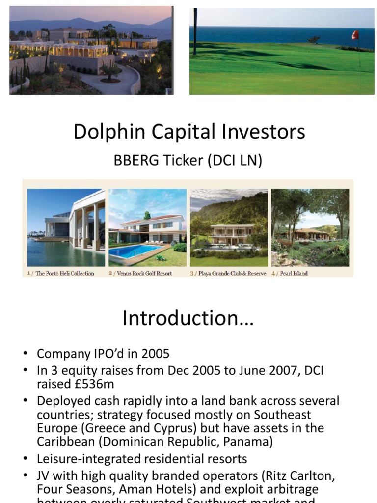 Dolphin Capital Investors BBERG Ticker (DCI LN) PDF Market