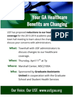 GA Health Insurance Town Hall Flyer