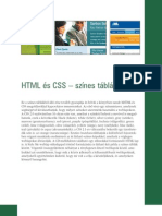 HTML CSS szines_tablak