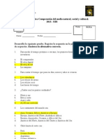 Diagnóstico_Comprensión del Medio_5to.