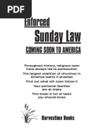 Enforced Sunday Law Coming Soon To America by Vance Ferrell