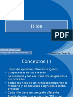 Hilos de Ejecución