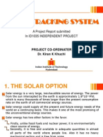 Solar Tracking System managment