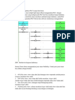 Diagram Ladder Aplikasi PLC Lampu Lalu Lintas