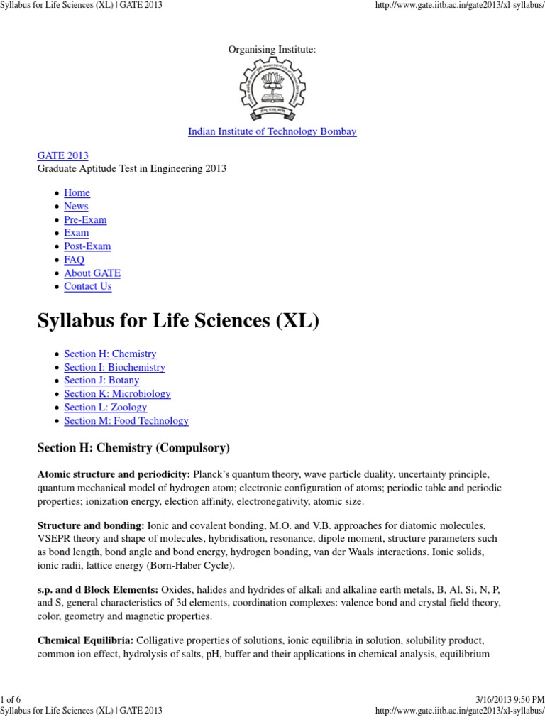 Gate Life Sciences PDF Metabolism