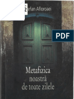 Stefan Afloroaiei-Metafizica Noastra de Toate Zilele-Humanitas (2008)
