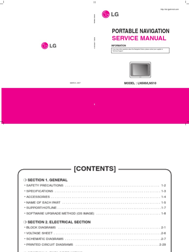ServiceManuals\LG\GPS\LN500\LN500 Service Manual | Electrostatic Discharge  | Electrostatics