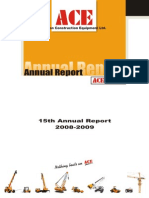 Action Construction Equipment Annual Report 2009